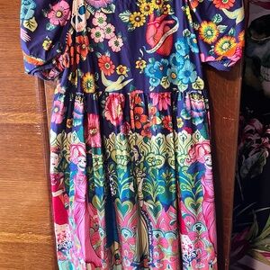 Sister Mary Floral Dress - Multicolor